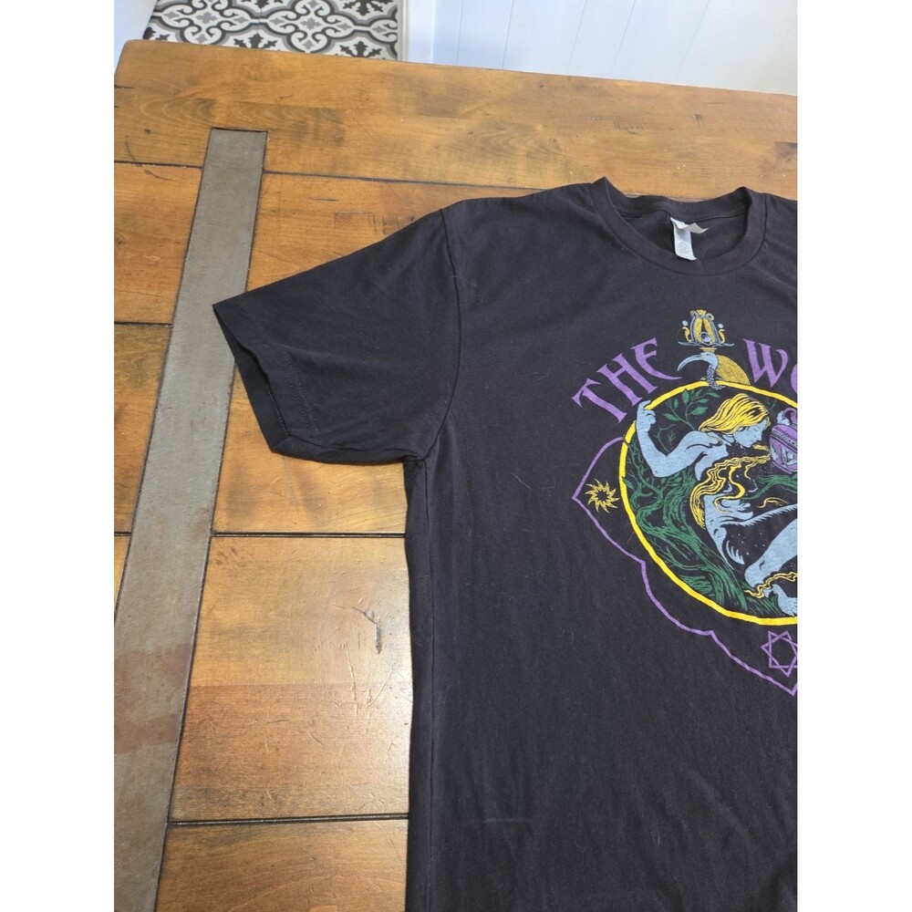 The Well Shirt Mens L Large Black Tarot Star Card Psych Doom Rock Band Graphic T - Picture 6 of 8